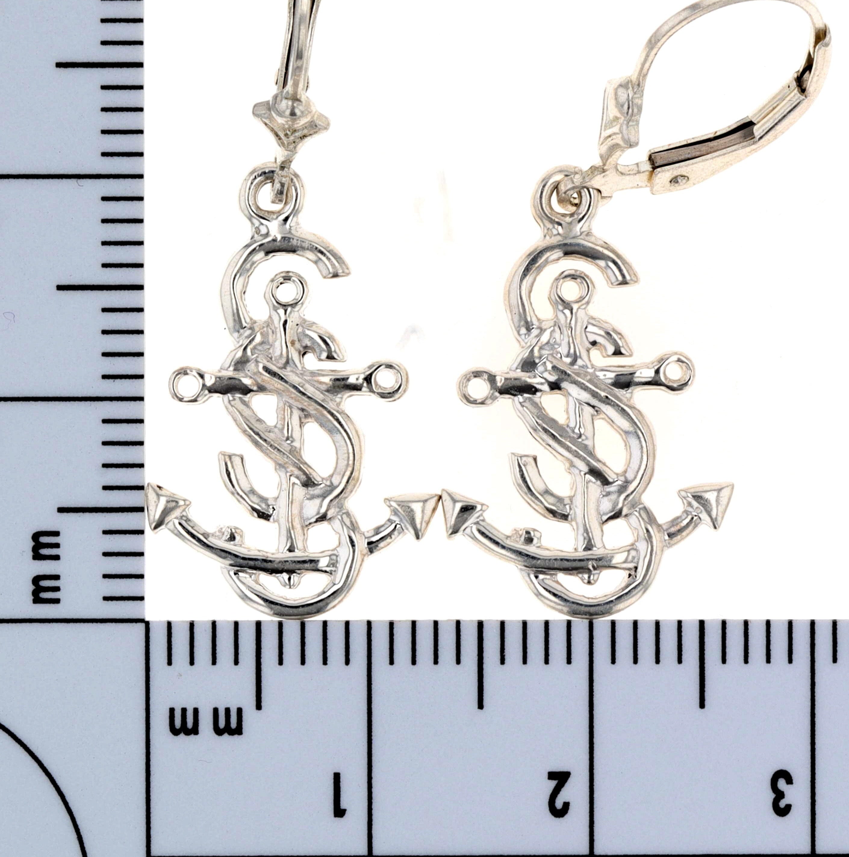 Salty Sisters Lever-back Earrings