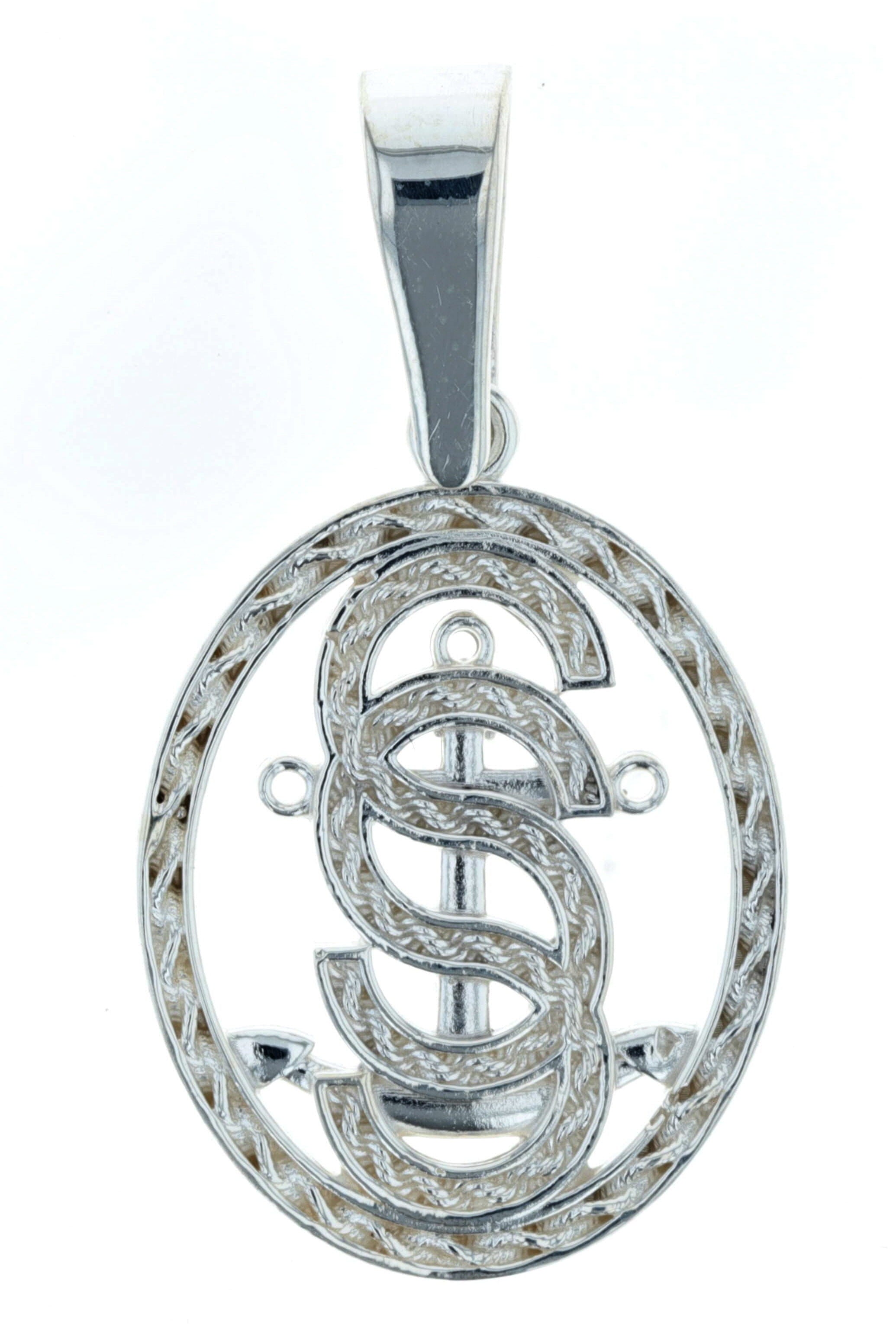 Medium Oval Salty Sisters Pendant