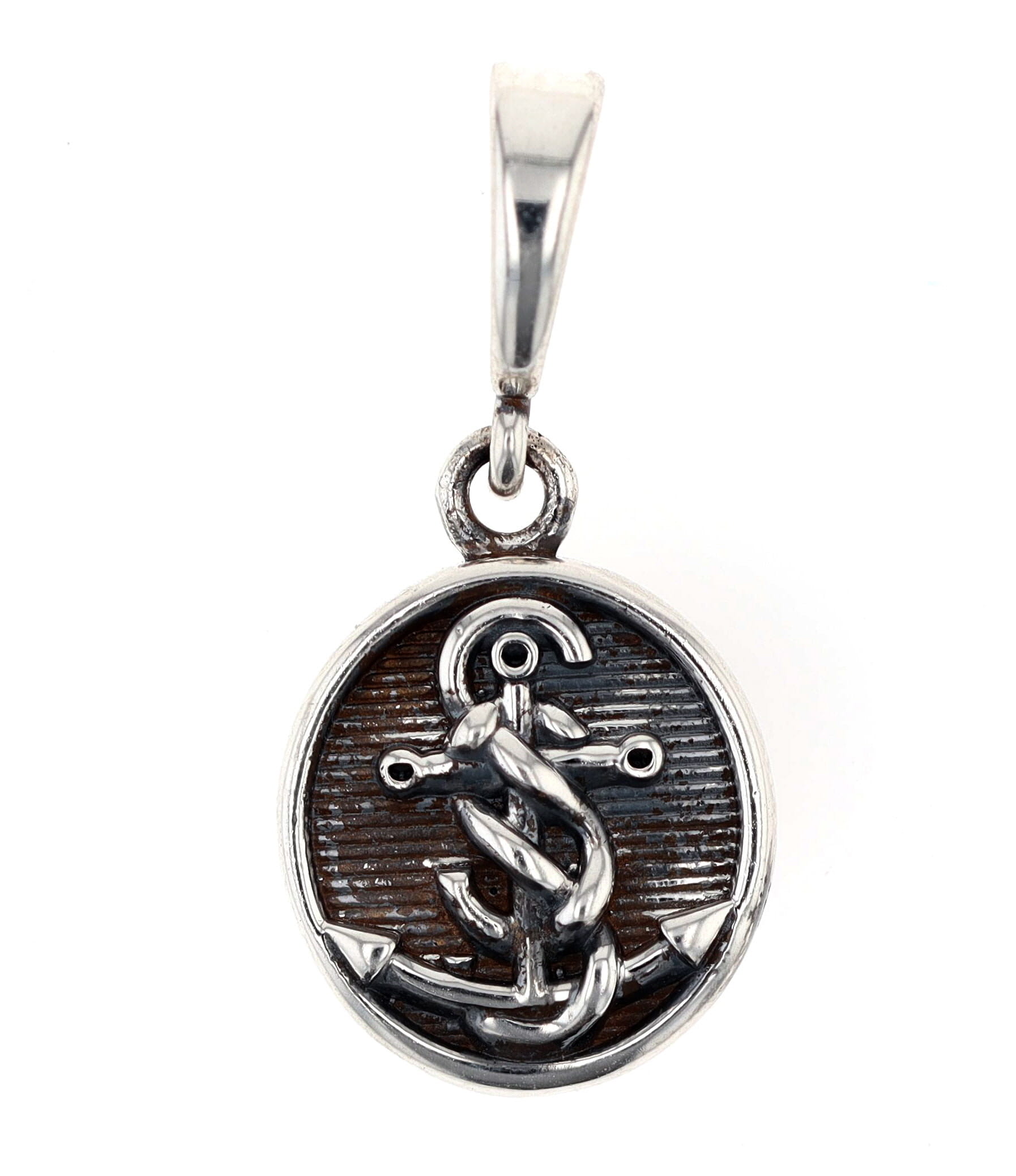 Salty Sister's Antique Finished Button Pendant