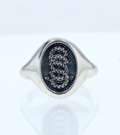 Salty Sisters Signet Ring