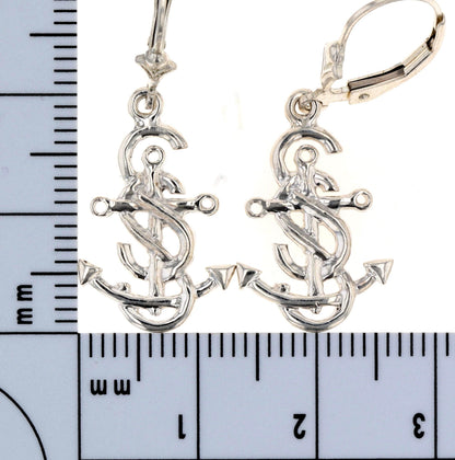Salty Sisters Lever-back Earrings