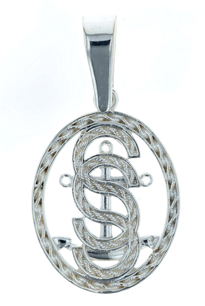 Medium Oval Salty Sisters Pendant