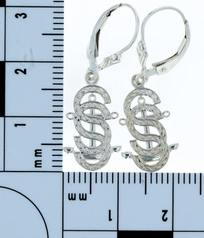 Rope Salty Sister Lever-Back Earrings
