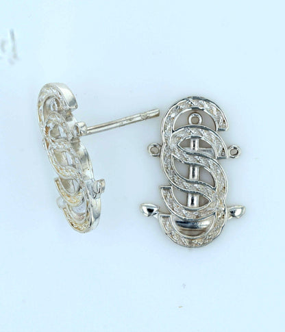 Rope Salty Sisters Post Earrings